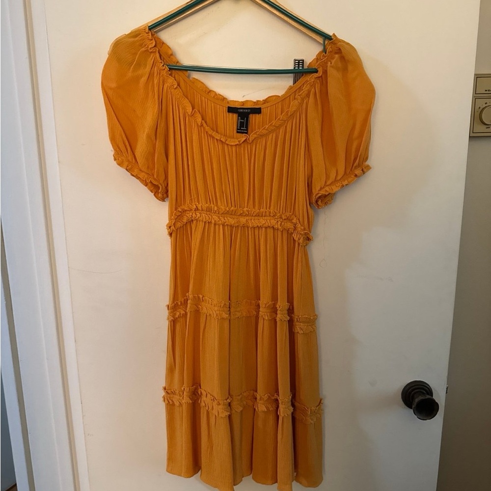 Women's Orange Dress